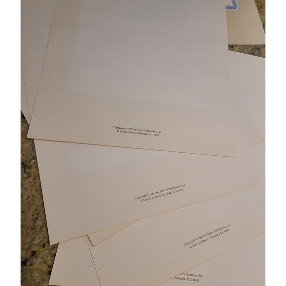 Elizabeth King Brownd Decorative Prints Children's Room Set of 6. Cat Bear Bunny - Picture 9 of 12